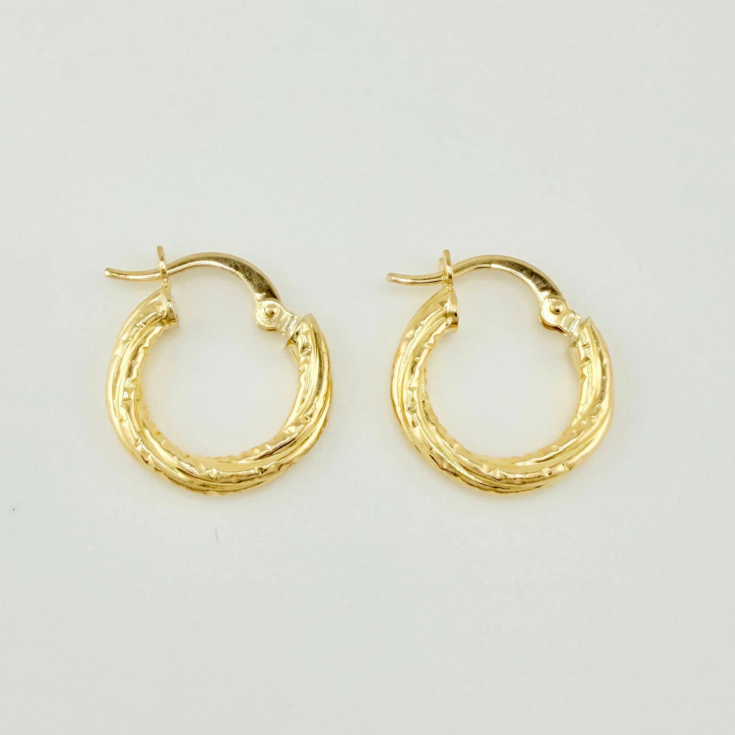 Candongas Sofi 1gr / 1.5cm / Oro Amarillo 18K