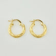Candongas Sofi 1.45gr / 1.5cm / Oro Amarillo 18K