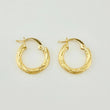 Candongas Sofi 1gr / 1.5cm / Oro Amarillo 18K