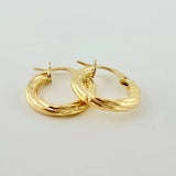 Candongas Sofi 1gr / 1.5cm / Oro Amarillo 18K