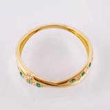 Anillo Carriles Cruzados 1.65gr / T7 1/2 / Oro Amarillo 18K
