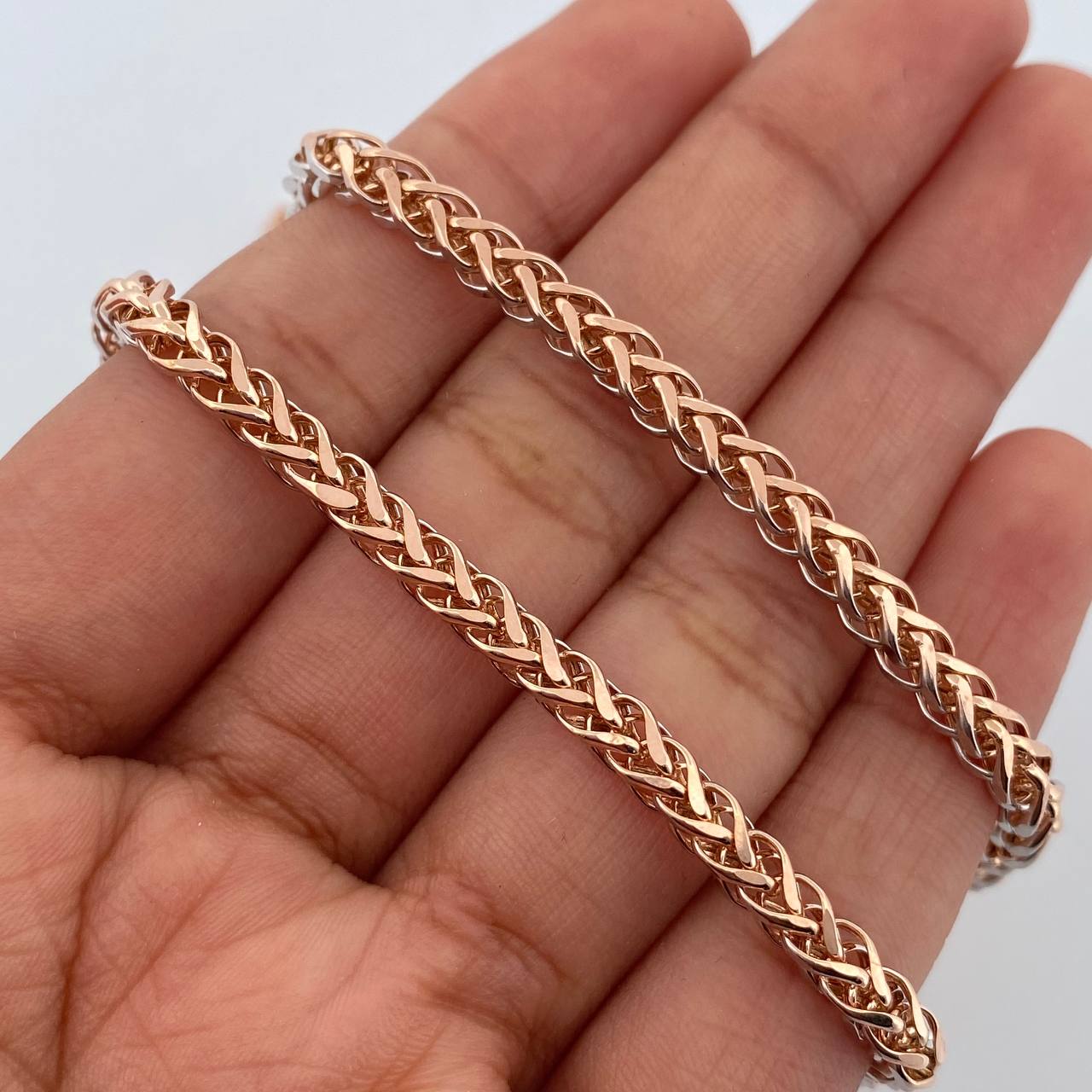 Cadena Franco 17.25gr / 59.5cm / +3 Oro 18K $