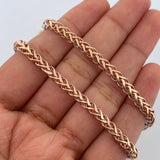 Cadena Franco 17.25gr / 59.5cm / +3 Oro 18K $