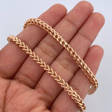 Cadena Franco 18gr / 60.5cm / +3 Oro 18K $