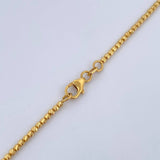 Cadena Tipo Militar 7.65gr / 50.3cm / +3 Oro 18K &