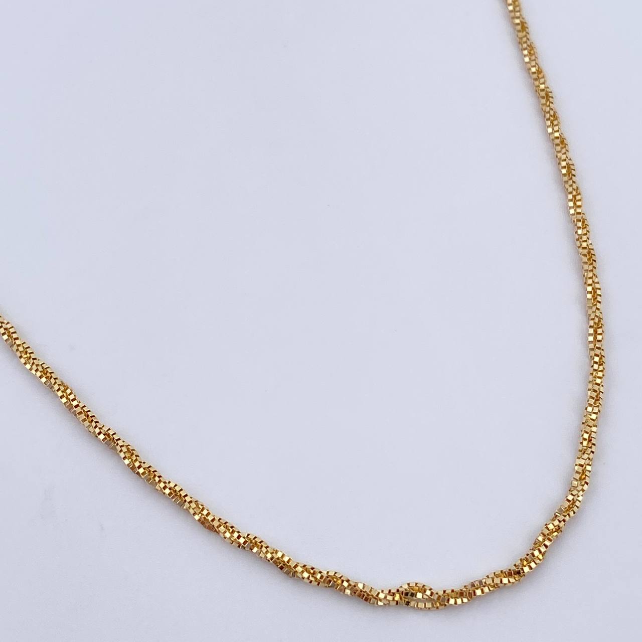 Cadena Veneciana 3.1gr / 44.8cm / +3 Oro 18K &