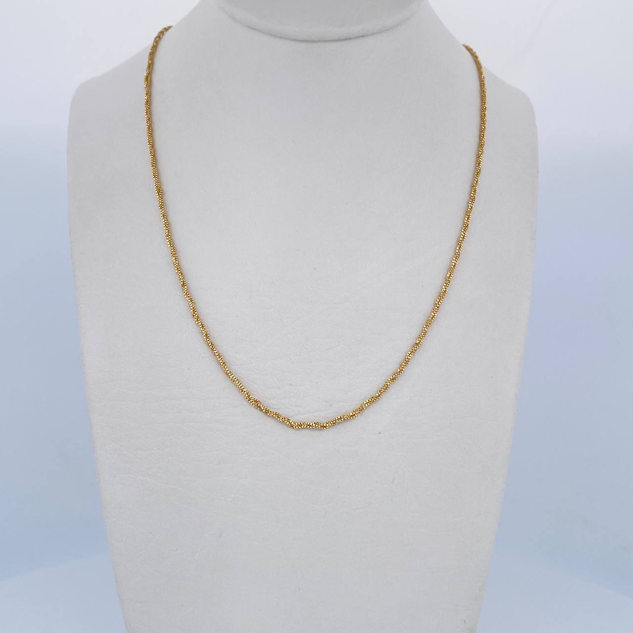 Cadena Veneciana 3.1gr / 44.8cm / +3 Oro 18K &