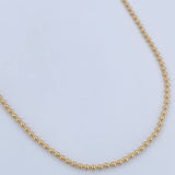 Cadena Militar 8.2gr / 50cm / +3 Oro 18K $
