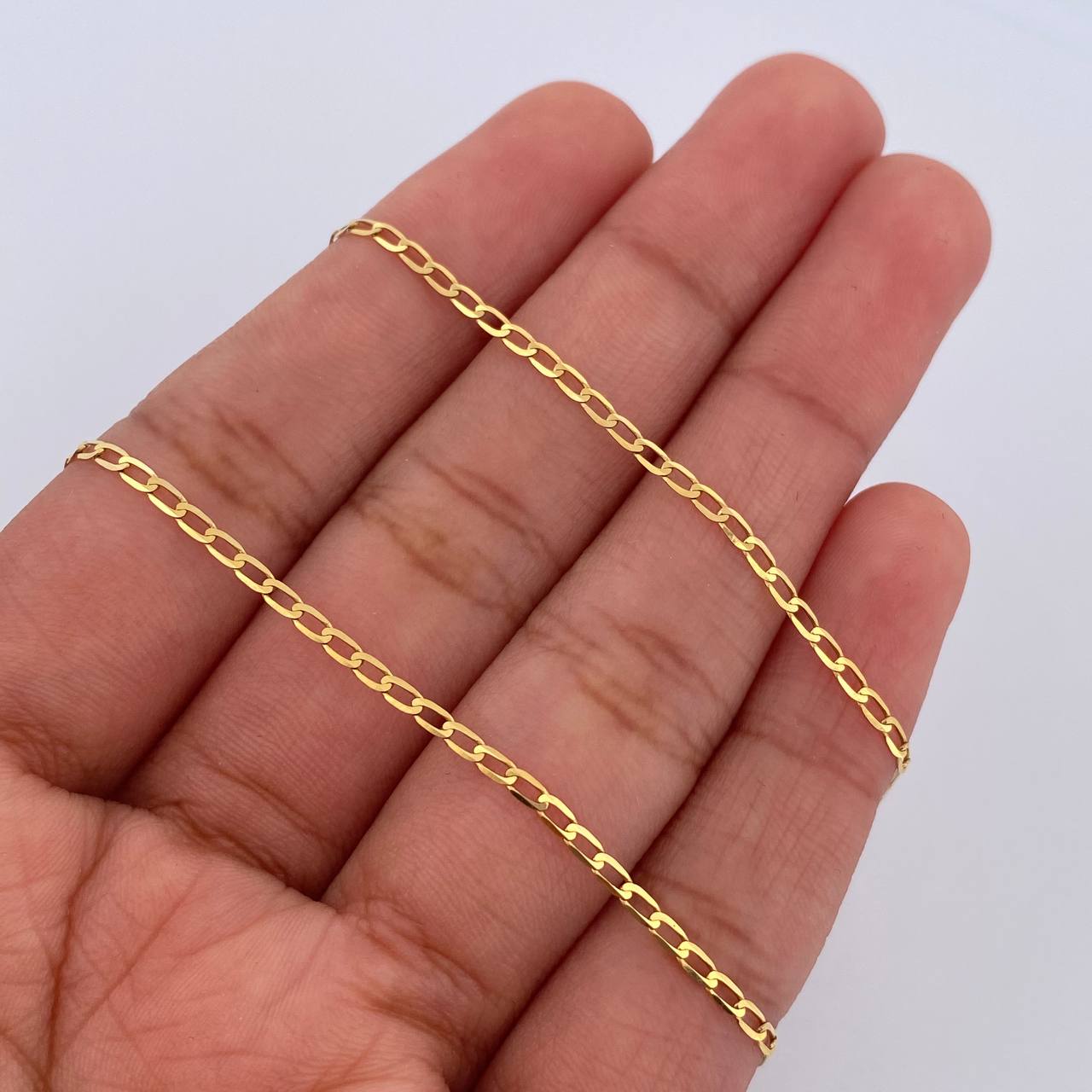 Cadena Espiga 1.9gr / 45.5cm / +3 Oro 18K &