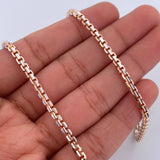 Cadena Veneciana 27.5gr / 60cm / +3 Oro 18K $
