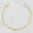 Pulso Modulable Tipo militar 3.75g / 20.5cm - 18cm / 2mm Oro Amarillo 18K