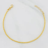 Pulso Modulable Tipo militar 3.75g / 20.5cm - 18cm / 2mm Oro Amarillo 18K