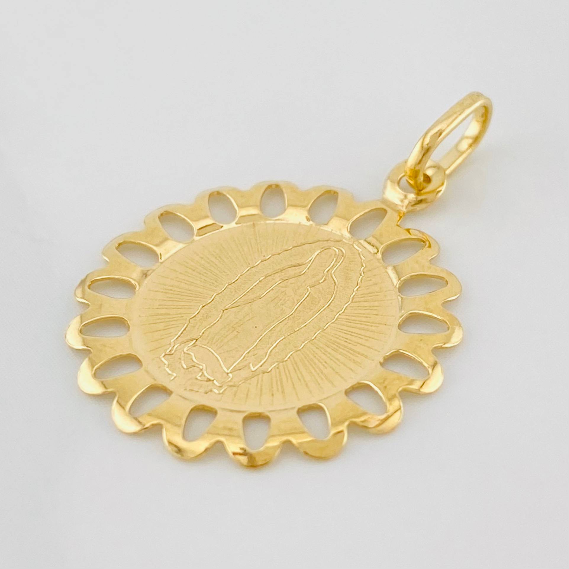 Dije Virgen guadalupe 1.25g / 2.7cm Oro Amarillo 18K