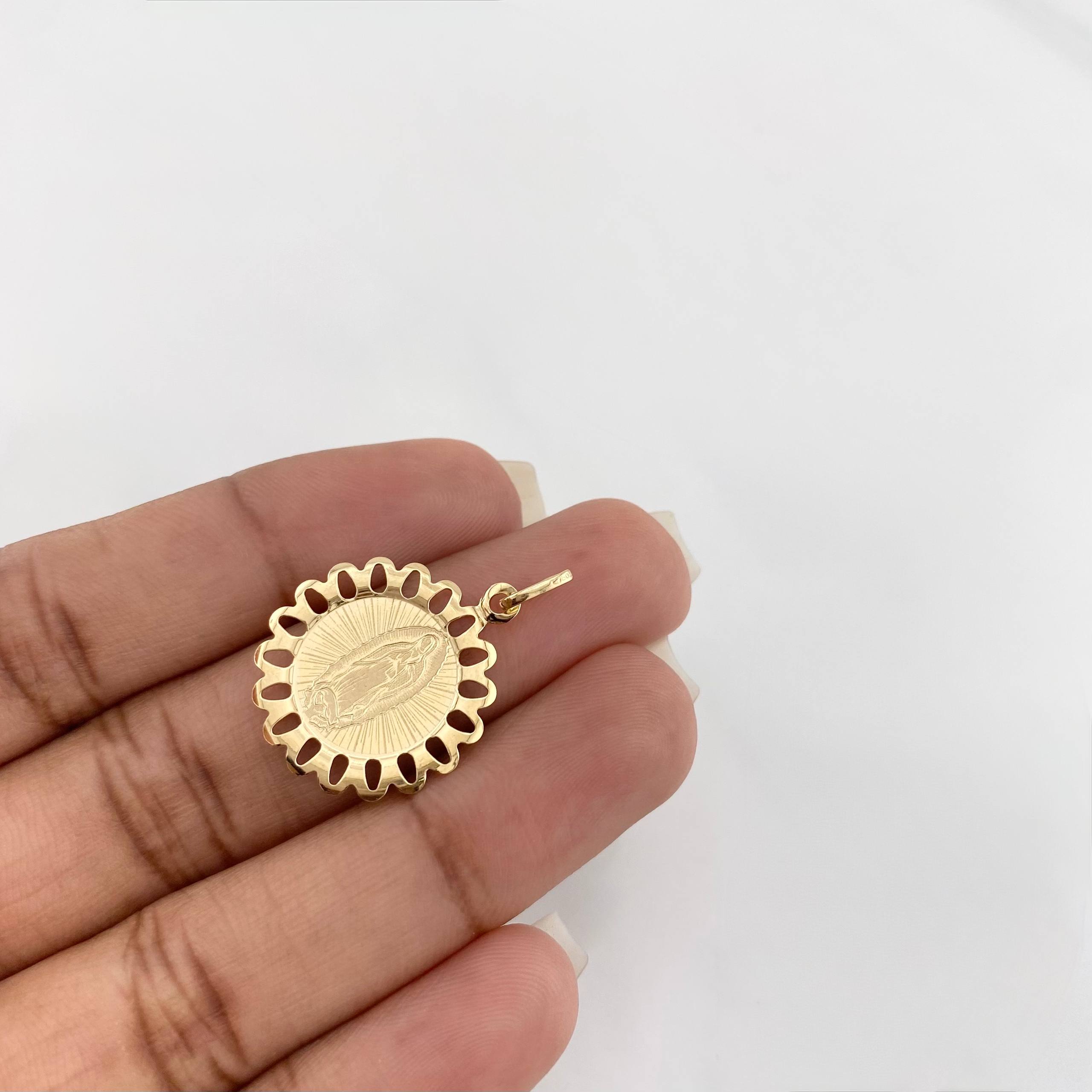 Dije Virgen guadalupe 1.25g / 2.7cm Oro Amarillo 18K