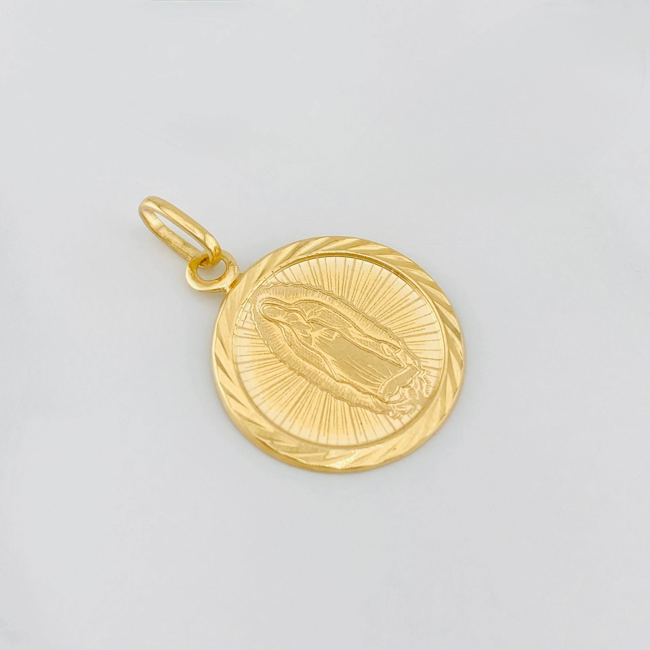 Dije Virgen guadalupe 0.95g / 2.5cm Oro Amarillo 18K