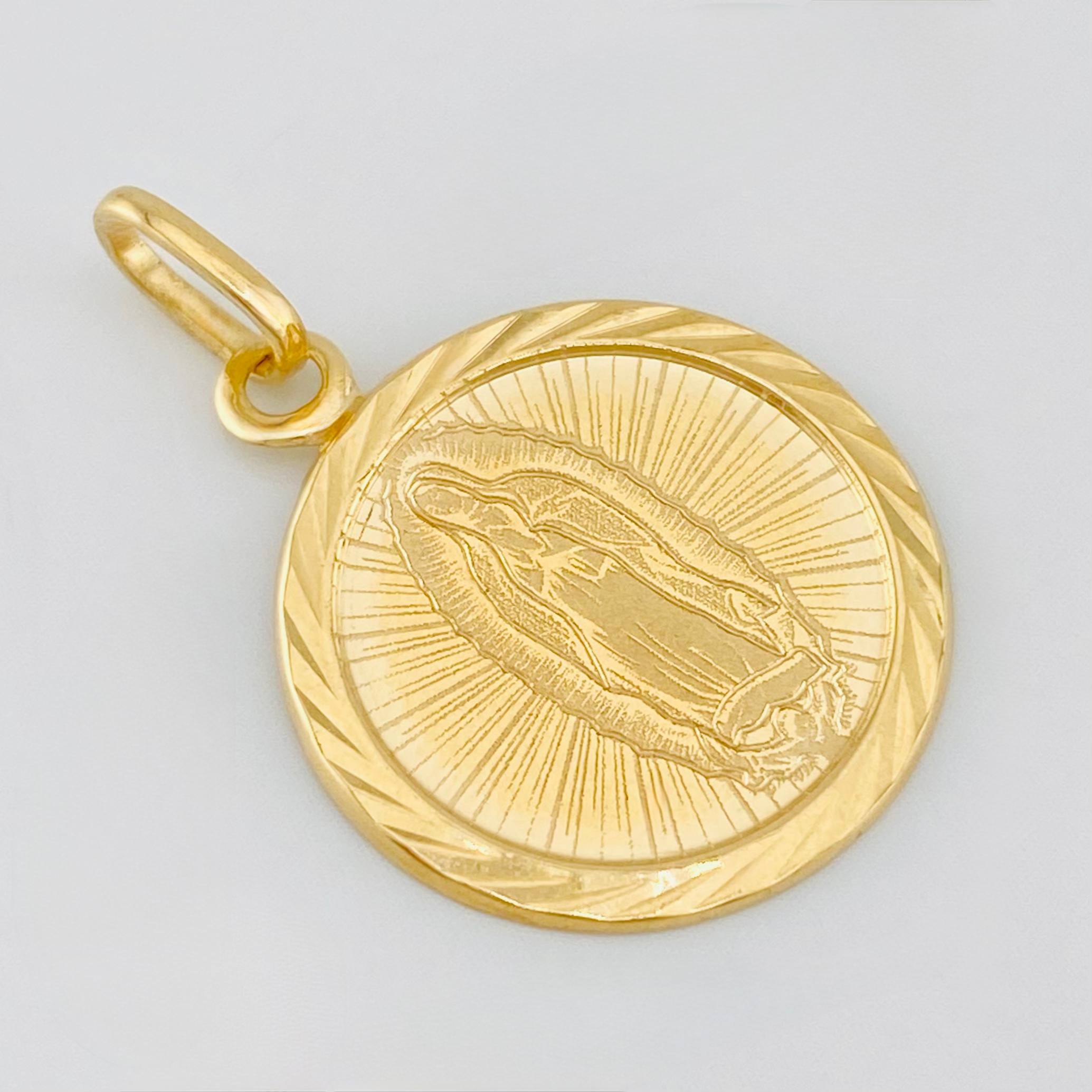 Dije Virgen guadalupe 0.95g / 2.5cm Oro Amarillo 18K