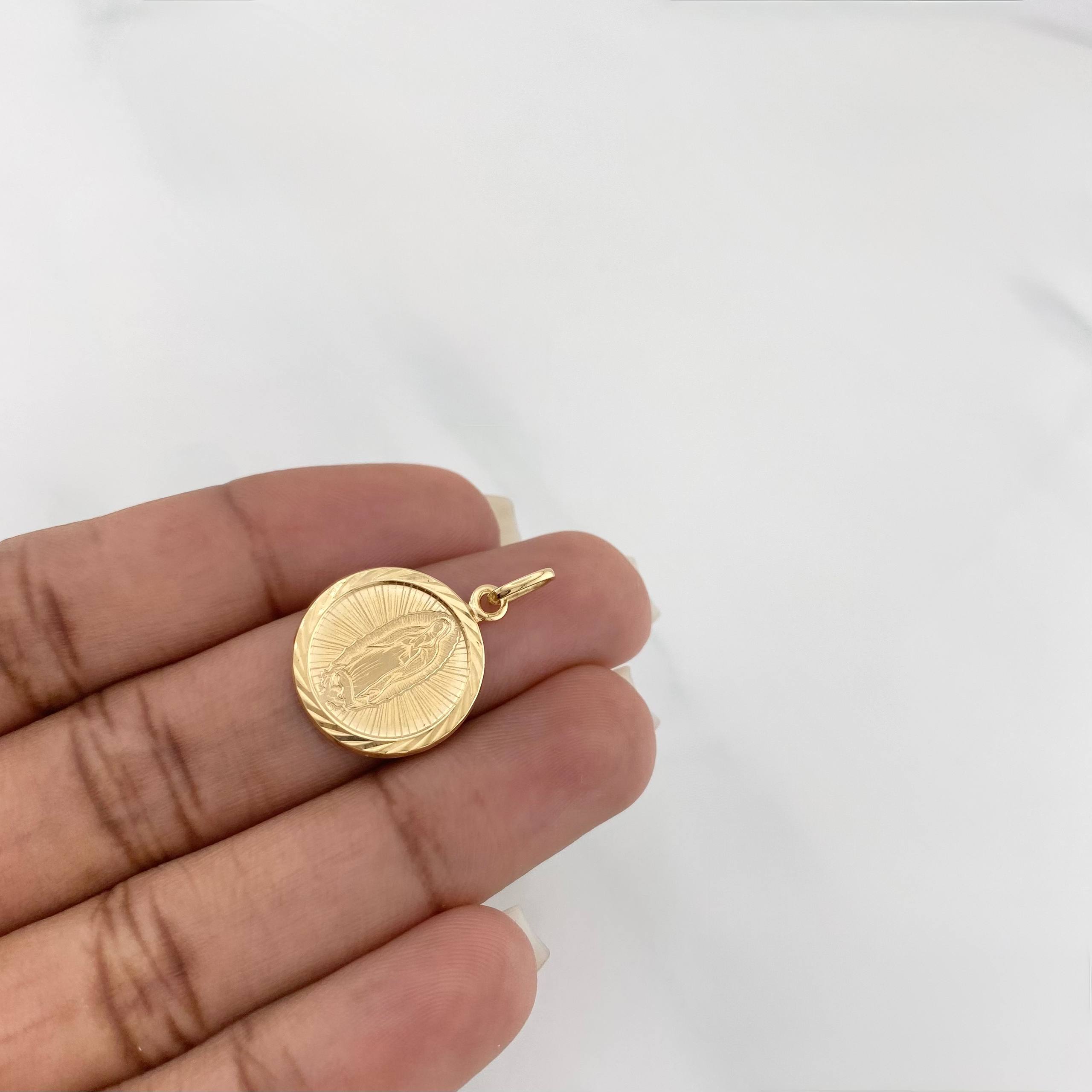 Dije Virgen guadalupe 0.95g / 2.5cm Oro Amarillo 18K