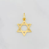 Dije Estrella de david 0.75g / 2.4cm Oro Amarillo 18K