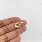 Dije Estrella de david 0.75g / 2.2cm Oro Amarillo 18K