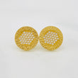 Topos Tribal 3g / 12.5mm Oro Amarillo 18K