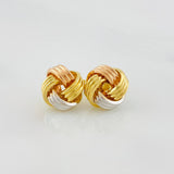 Topos Nudo 2.55g / 10.8mm Tres Oros 18K