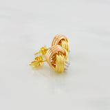 Topos Nudo 2.55g / 11.2mm Tres Oros 18K
