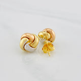 Topos Nudo 1.8g / 9.6mm Tres Oros 18K