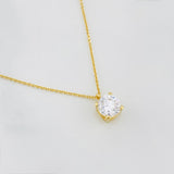 Cadena Aro seguido cuatro garras 2.1g / 45cm-42cm / 0.6mm Oro Amarillo 18K