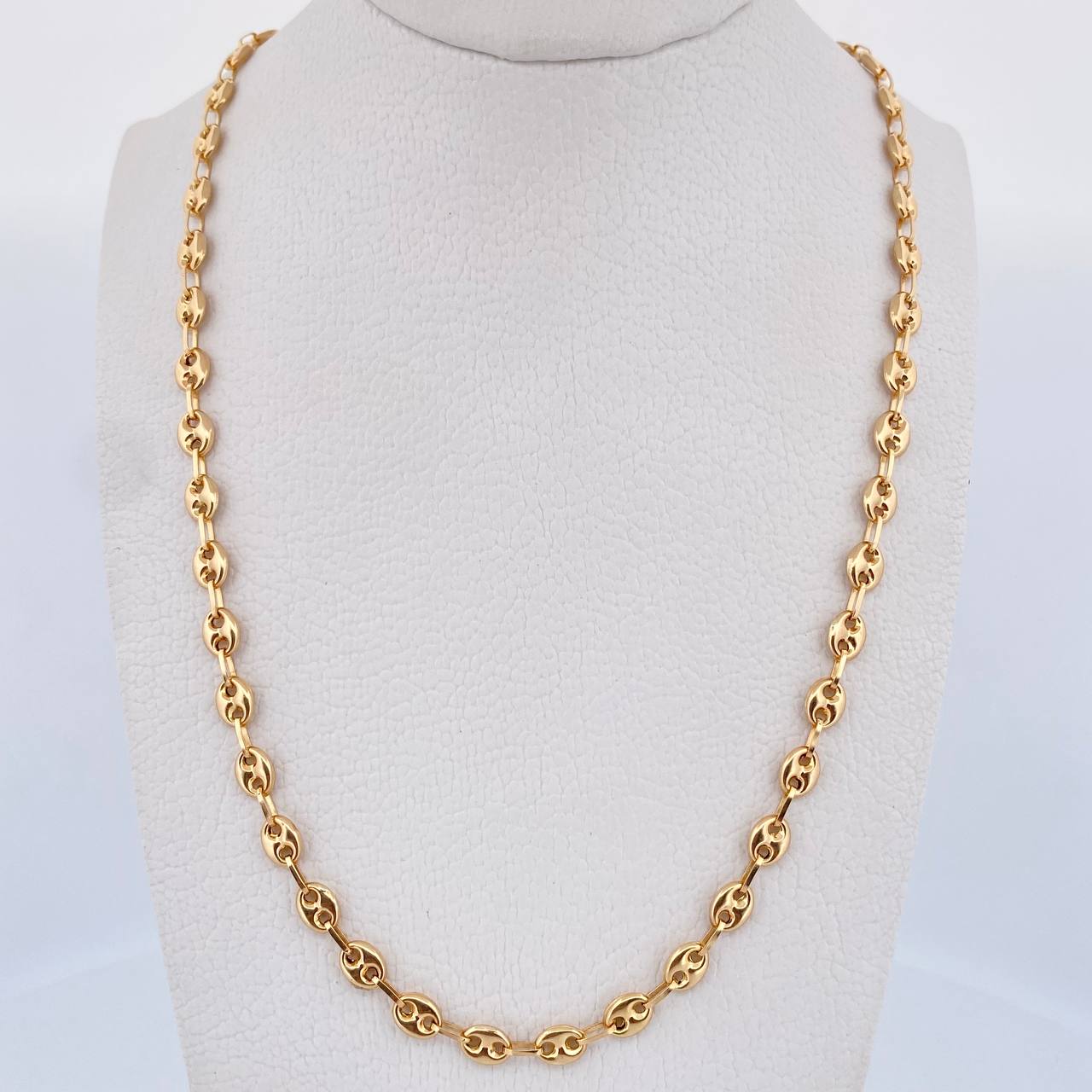 Cadena GC 7.6gr / 47.8cm / 4.6mm Lisa Oro Amarillo 18K &