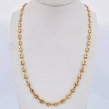 Cadena GC 7.6gr / 47.8cm / 4.6mm Lisa Oro Amarillo 18K &