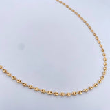 Cadena GC 6.65gr / 56.2cm / 3.2mm Lisa Oro Amarillo 18K &