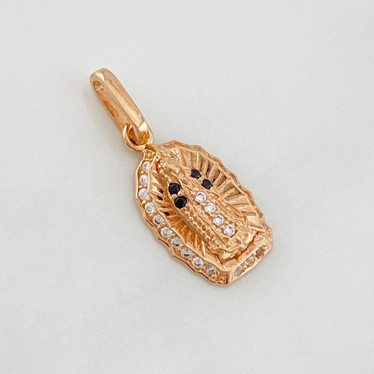 Dije Virgen Guadalupe 1.35g / 2cm Oro Rosa 18K