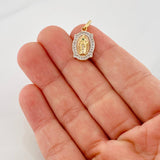 Dije Medalla San Judas Tadeo 2.25g / 2.3cm Tres Oros 18K