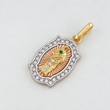 Dije Medalla San Judas Tadeo 2.25g / 2.3cm Tres Oros 18K