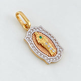 Dije Medalla San Judas Tadeo 2.25g / 2.3cm Tres Oros 18K