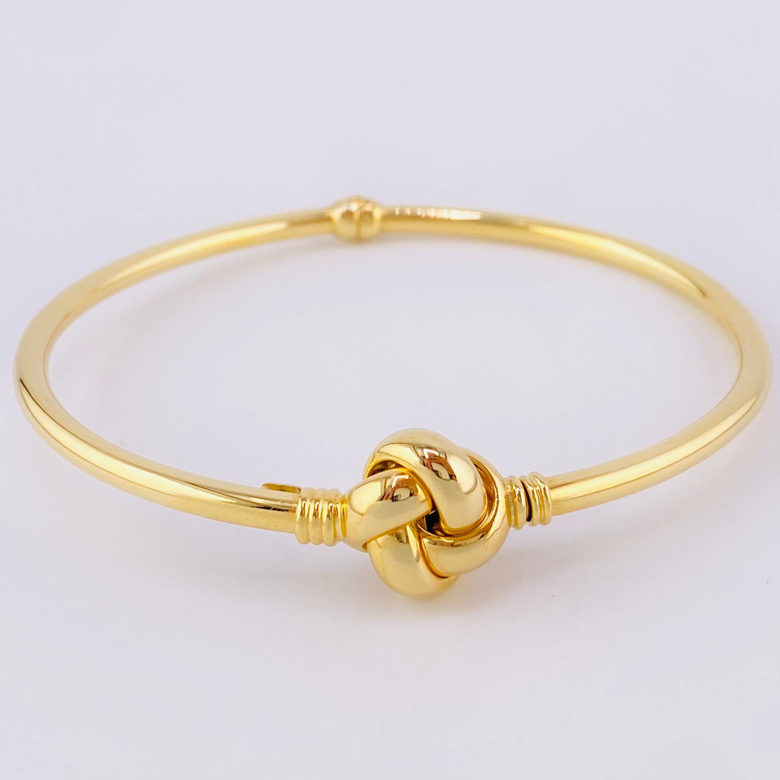 Pulso Aro Nudo 4.75g / 19.7cm / 2.9mm Oro Amarillo 18K