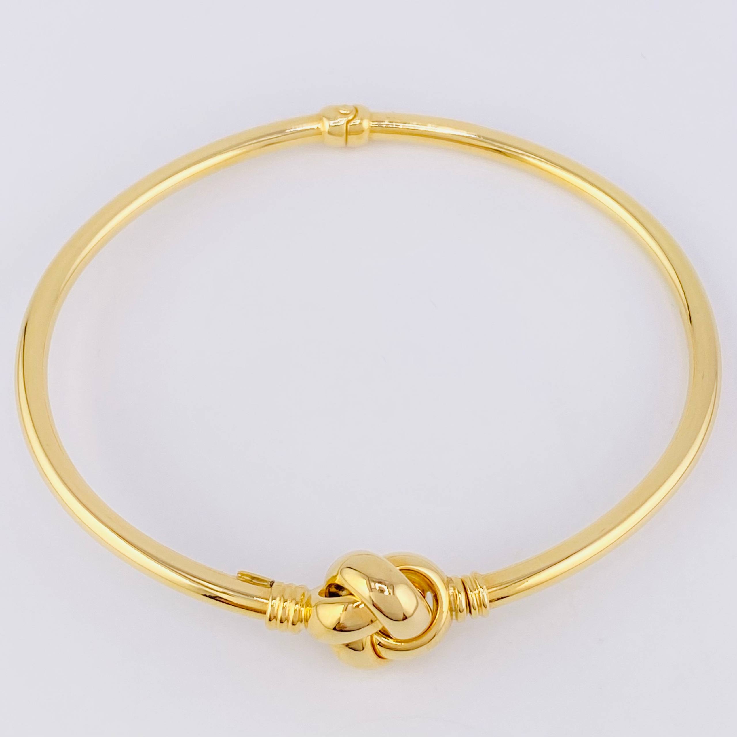 Pulso Aro Nudo 4.75g / 19.7cm / 2.9mm Oro Amarillo 18K