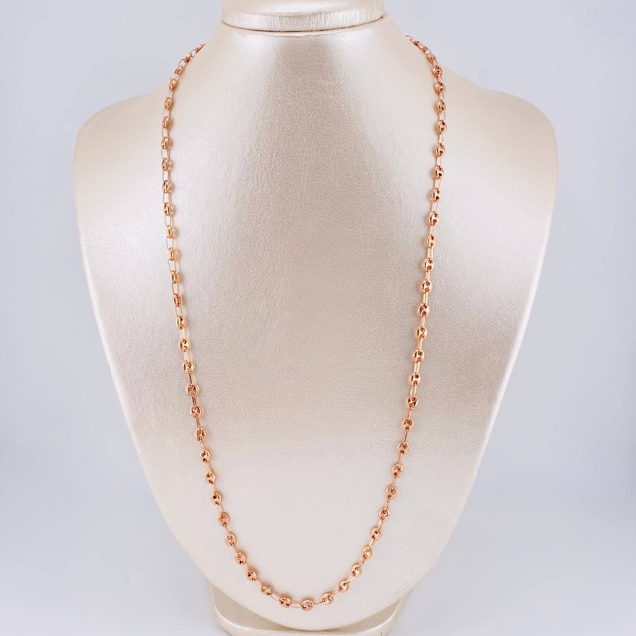 Cadena Gc 7.3g / 59.8cm / 4mm Oro Rosa 18K (Oferta)