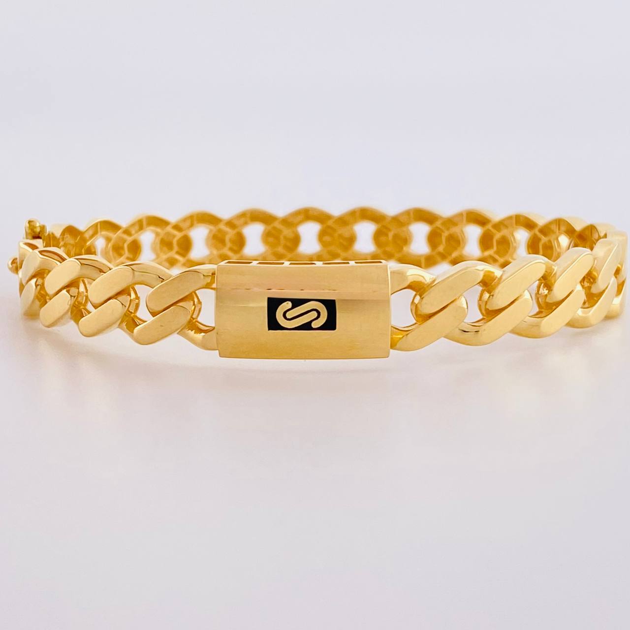 Pulso Monaco 10g / 17.2cm / 7.5mm Oro Amarillo 18K