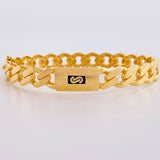 Pulso Monaco 10g / 17.2cm / 7.5mm Oro Amarillo 18K
