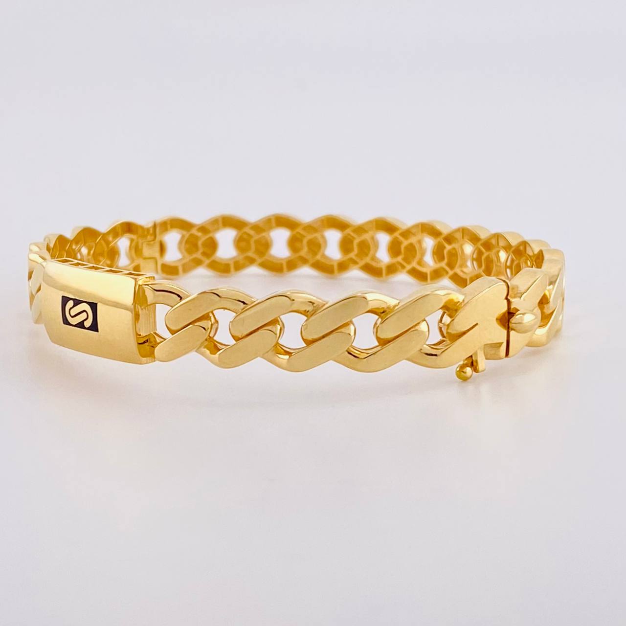 Pulso Monaco 10g / 17.2cm / 7.5mm Oro Amarillo 18K