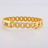 Pulso Monaco 10g / 17.2cm / 7.5mm Oro Amarillo 18K