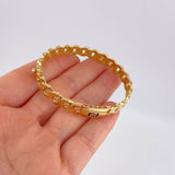 Pulso Monaco 10g / 17.2cm / 7.5mm Oro Amarillo 18K