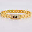 Pulso Monaco 10.85g / 18cm / 7.5mm Oro Amarillo 18K