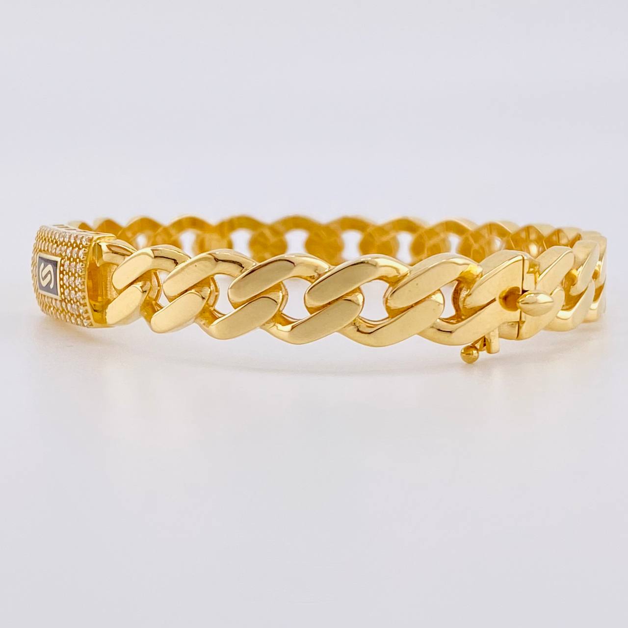 Pulso Monaco 10g / 16.8cm / 7.8mm Oro Amarillo 18K
