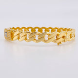 Pulso Monaco 10.85g / 18cm / 7.5mm Oro Amarillo 18K