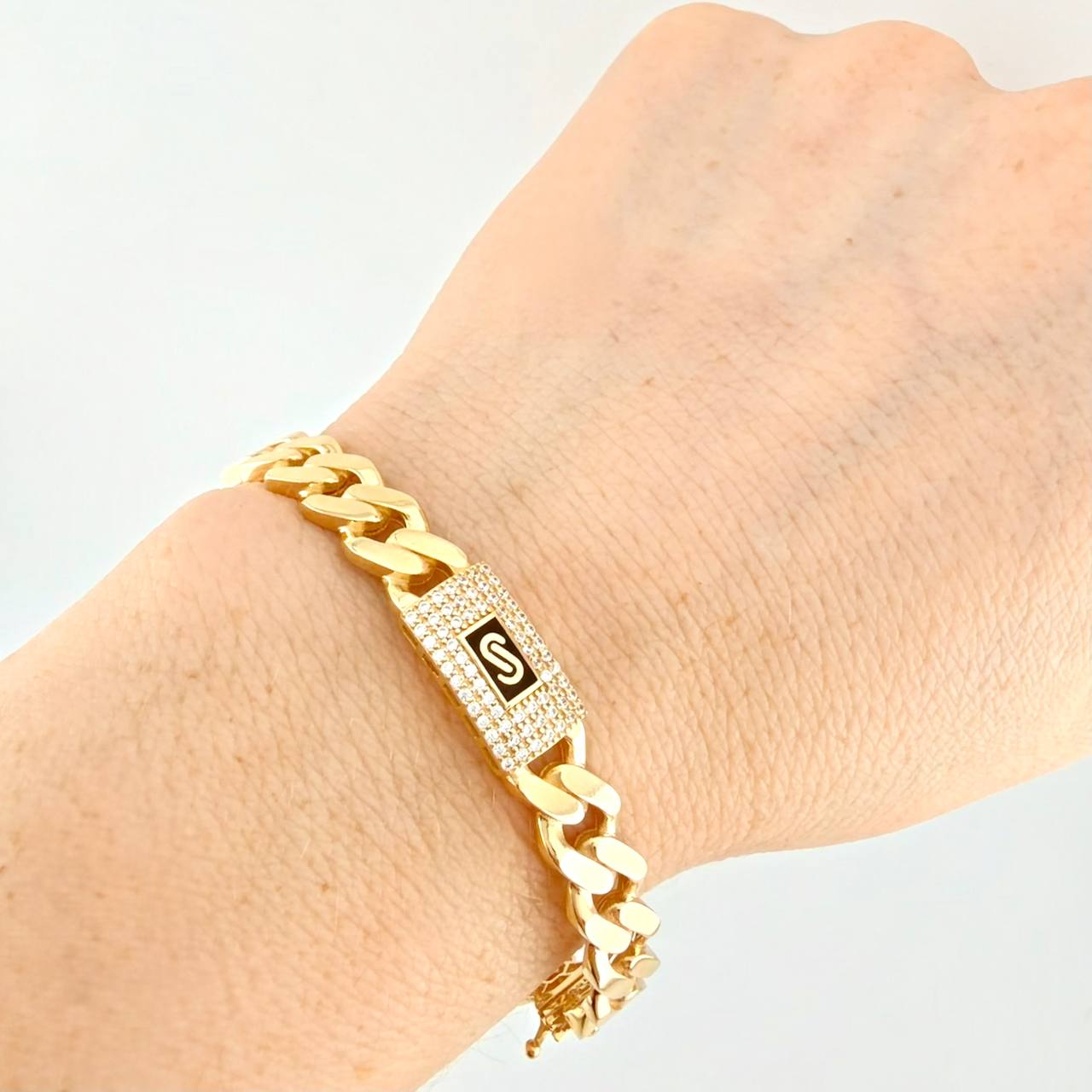 Pulso Monaco 10g / 16.8cm / 7.8mm Oro Amarillo 18K