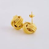 Topos Nudo 1.9g / 13mm Oro Amarillo 18K