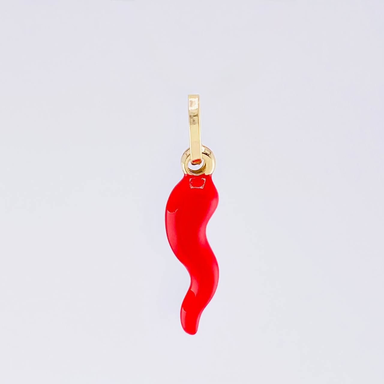 Dije Chile jalapeño 0.8g / 2.5cm Oro Amarillo 18K