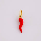 Dije Chile jalapeño 0.35g / 2cm Oro Amarillo 18K